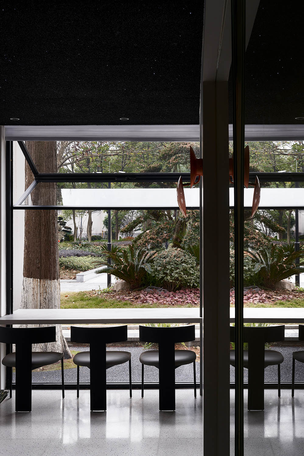 咖啡店設計,咖啡店設計案例,咖啡店設計方案,展廳設計,智能家居展廳設計,杭州,瓊宇科技&META Coffee,單複設計