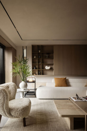 柒合設計 | 258㎡，寧波大平層-尋覓光的軌跡