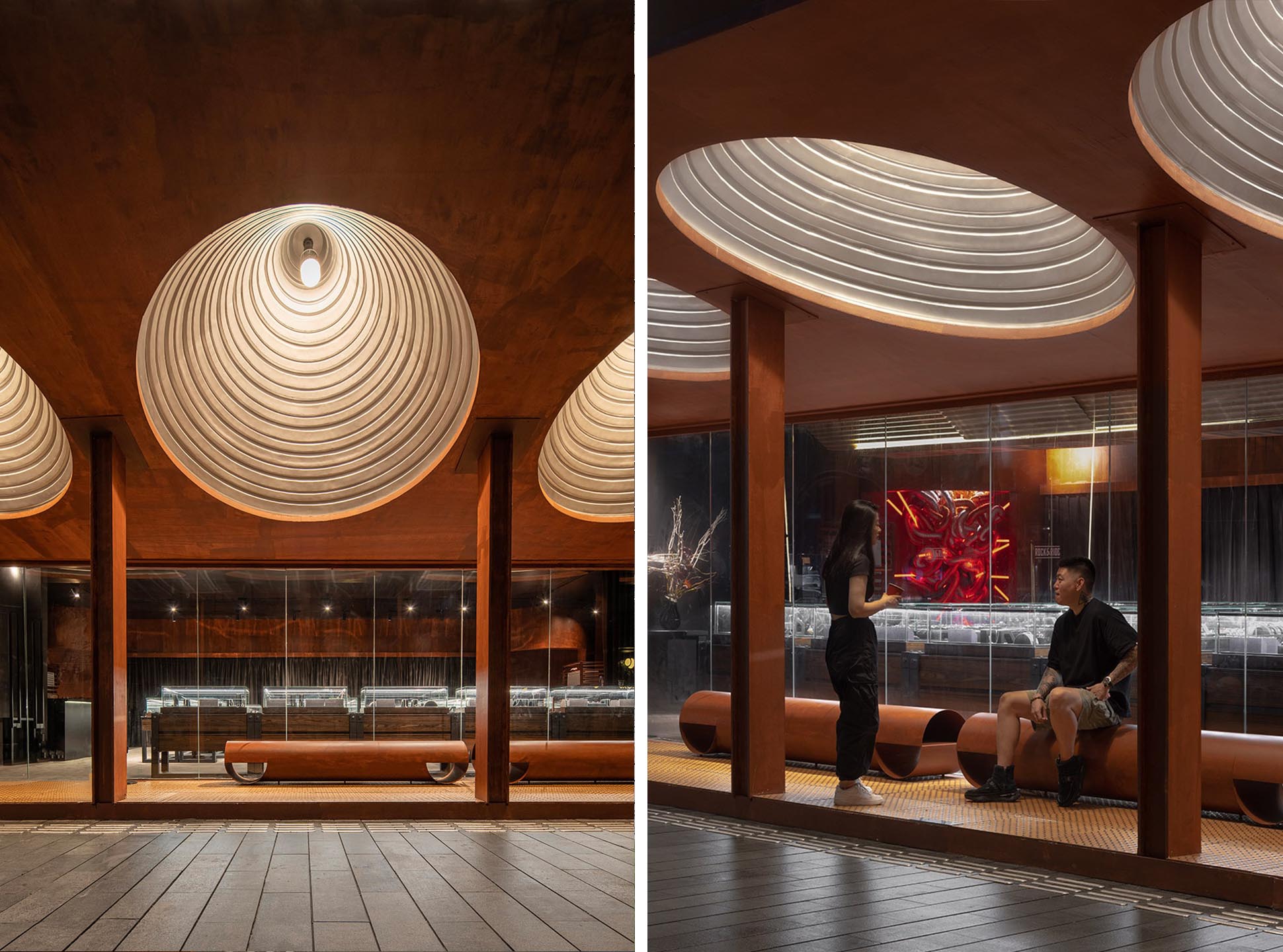 商店設計,零售店設計,飾品零售店設計,零售店設計案例,零售店設計方案,飾品店設計,深圳,Rock&Ride深圳萬象天地快閃店,WBS裏外工作室