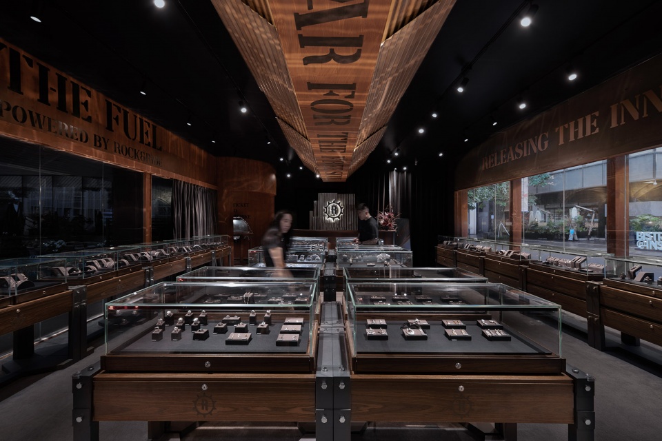 商店設計,零售店設計,飾品零售店設計,零售店設計案例,零售店設計方案,飾品店設計,深圳,Rock&Ride深圳萬象天地快閃店,WBS裏外工作室