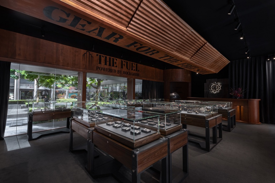 商店設計,零售店設計,飾品零售店設計,零售店設計案例,零售店設計方案,飾品店設計,深圳,Rock&Ride深圳萬象天地快閃店,WBS裏外工作室