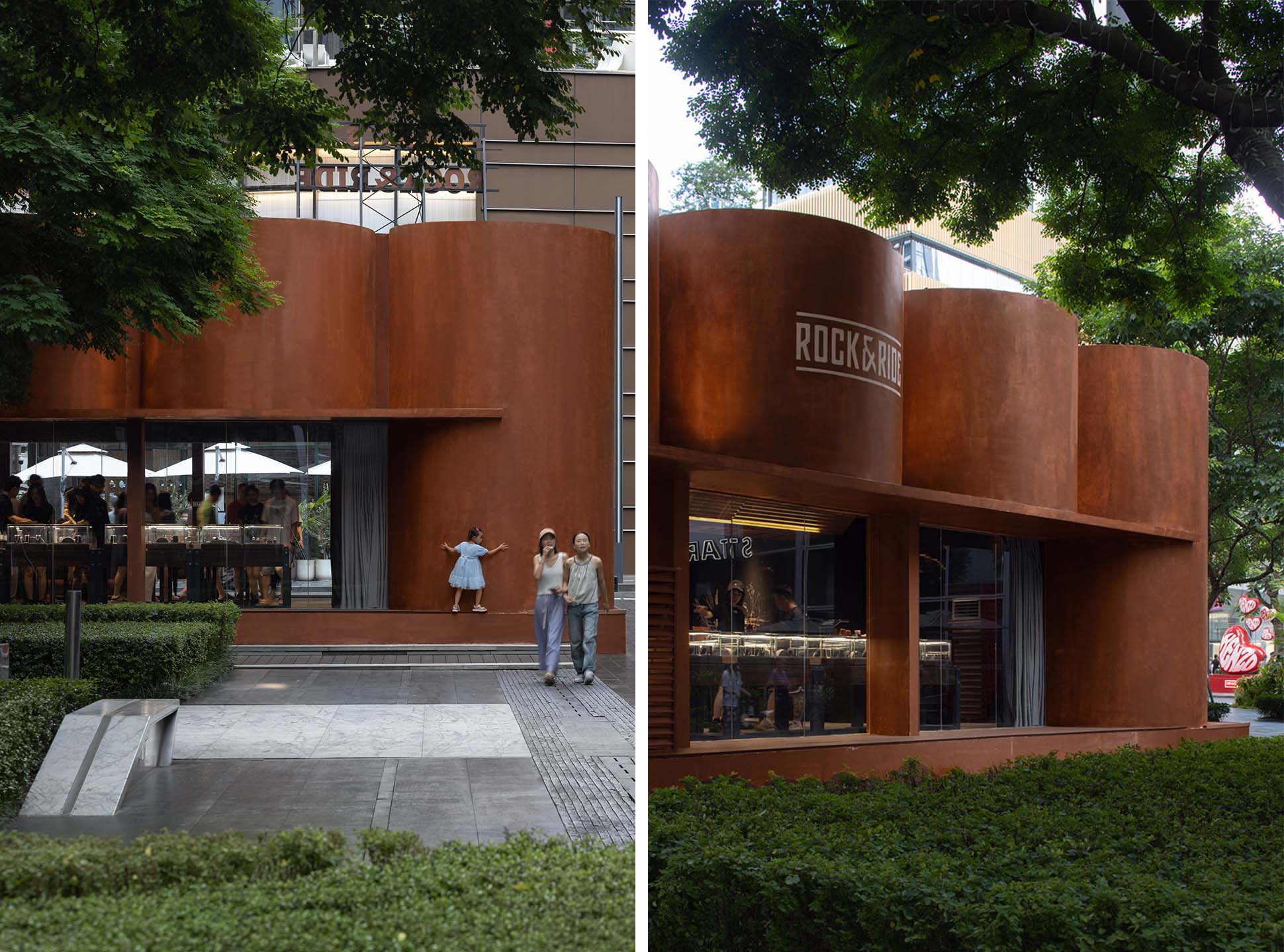 商店設計,零售店設計,飾品零售店設計,零售店設計案例,零售店設計方案,飾品店設計,深圳,Rock&Ride深圳萬象天地快閃店,WBS裏外工作室