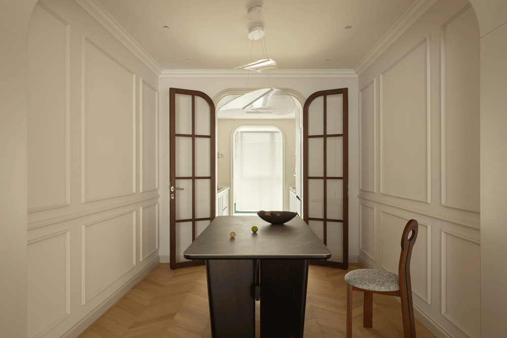 180㎡大平層設計,180㎡,住宅設計案例,住宅設計,法式風格家裝設計,大平層設計,大平層設計案例,大平層設計方案,上海,仁恒河濱花園大平層,示覺設計