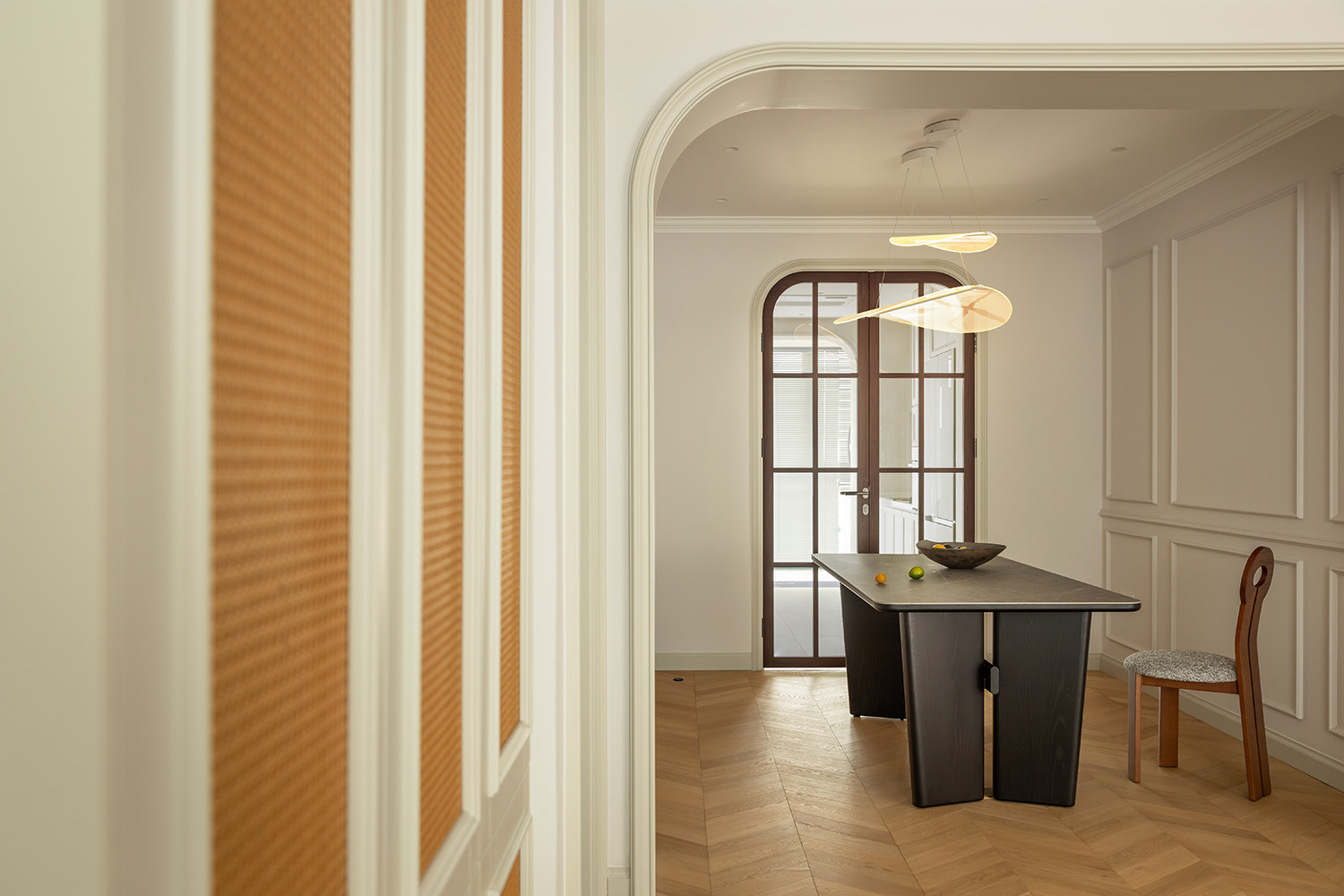 180㎡大平層設計,180㎡,住宅設計案例,住宅設計,法式風格家裝設計,大平層設計,大平層設計案例,大平層設計方案,上海,仁恒河濱花園大平層,示覺設計