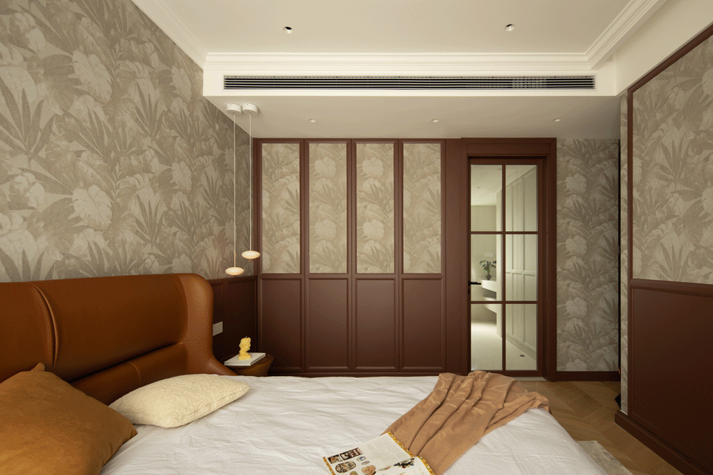 180㎡大平層設計,180㎡,住宅設計案例,住宅設計,法式風格家裝設計,大平層設計,大平層設計案例,大平層設計方案,上海,仁恒河濱花園大平層,示覺設計