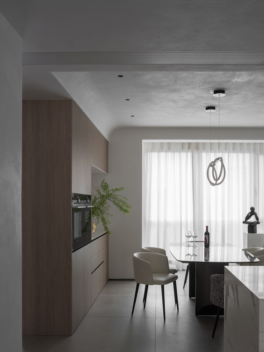 350㎡複式設計,350㎡,複式住宅設計,家裝設計,現代風格住宅設計,複式住宅設計案例,複式住宅設計方案,上海,江景複式住宅,KAD STUDIO/秦侃