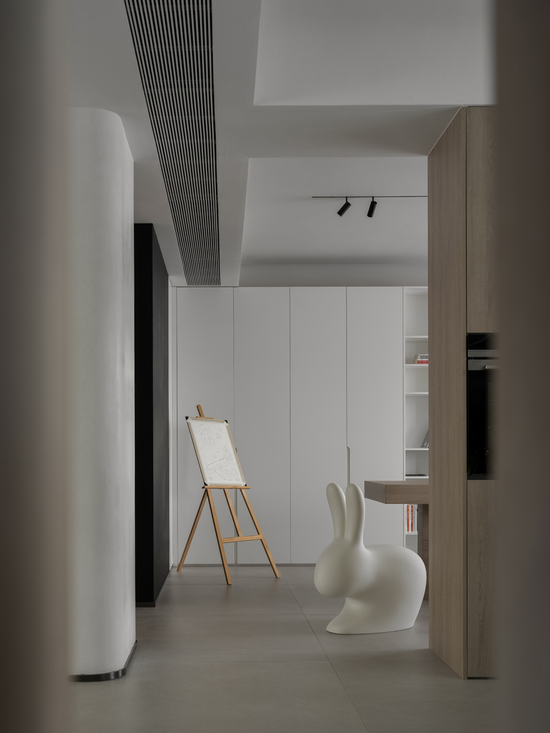 350㎡複式設計,350㎡,複式住宅設計,家裝設計,現代風格住宅設計,複式住宅設計案例,複式住宅設計方案,上海,江景複式住宅,KAD STUDIO/秦侃