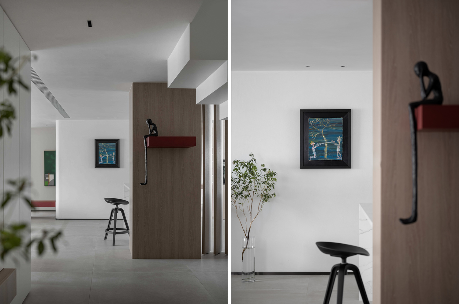 350㎡複式設計,350㎡,複式住宅設計,家裝設計,現代風格住宅設計,複式住宅設計案例,複式住宅設計方案,上海,江景複式住宅,KAD STUDIO/秦侃