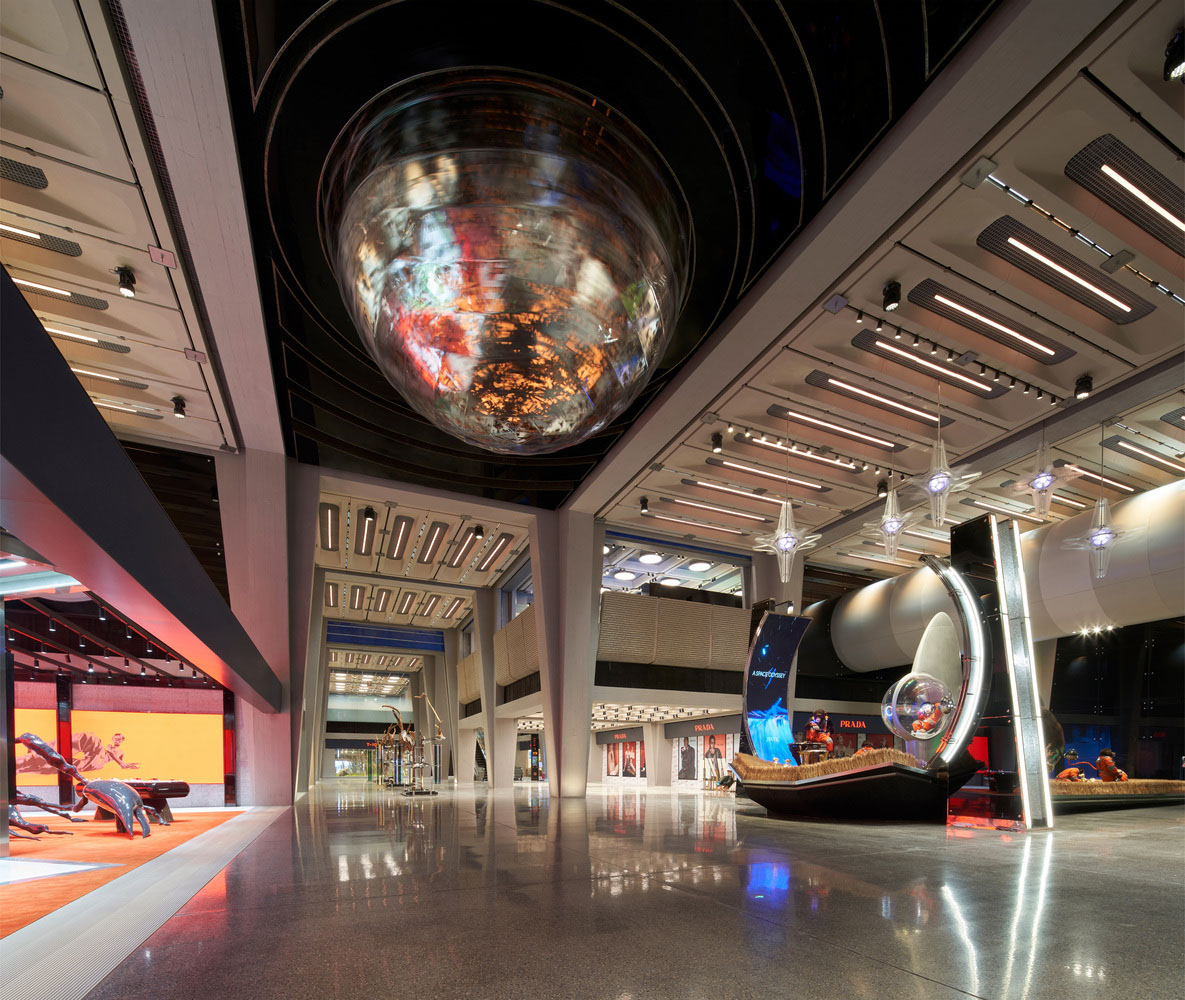 商場設計,商場外立麵設計,商業綜合體設計,成都SKP,成都,Sybarite,SKP,購物中心