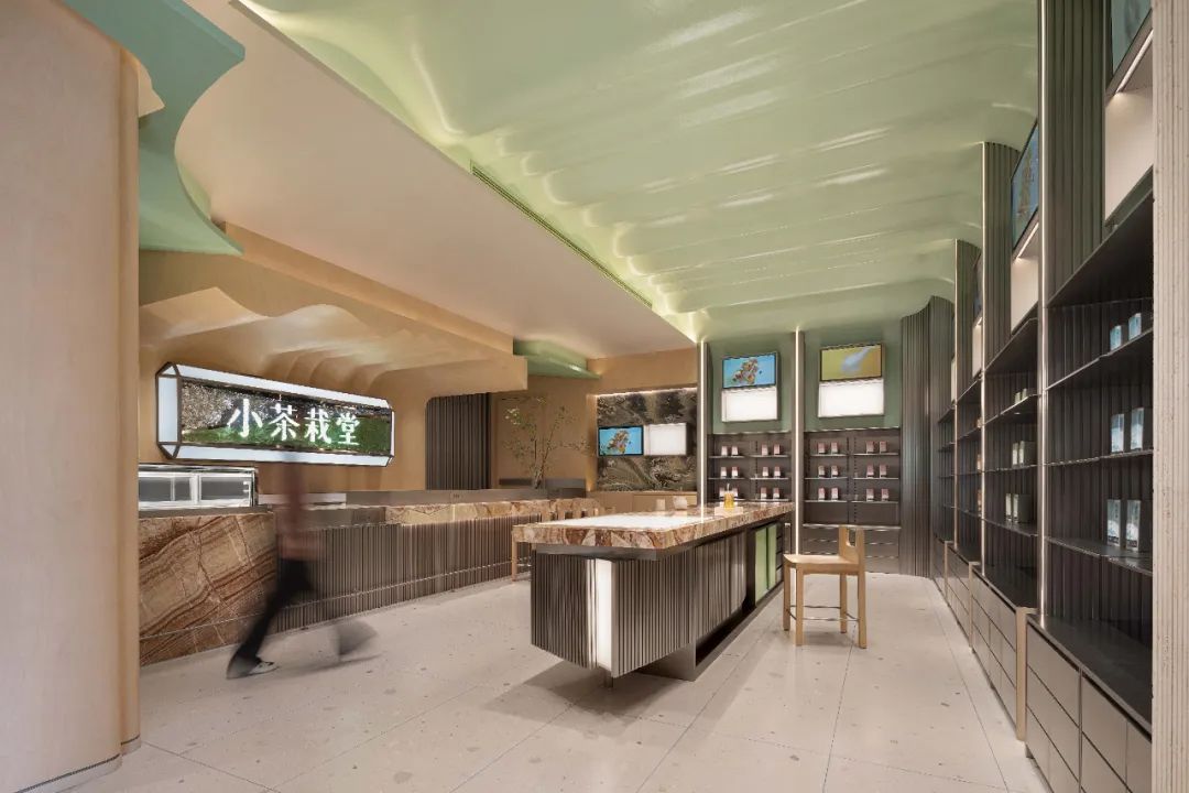茶飲店設計,茶室設計,休閑茶飲店設計,餐廳設計,茶飲店設計案例,茶飲店設計方案,茶葉零售店設計,網紅茶飲店,創意茶飲店,商店設計,蘇州,小茶栽堂,OYTT Design