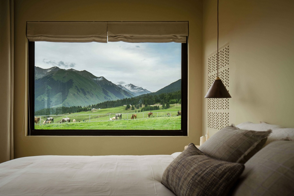 民宿設計,民宿改造設計,度假民宿設計,民宿設計案例,民宿設計方案,酒店設計,設計酒店,新疆伊犁,哈薩克自治州青空冀翼民宿,魔匠德克空間設計