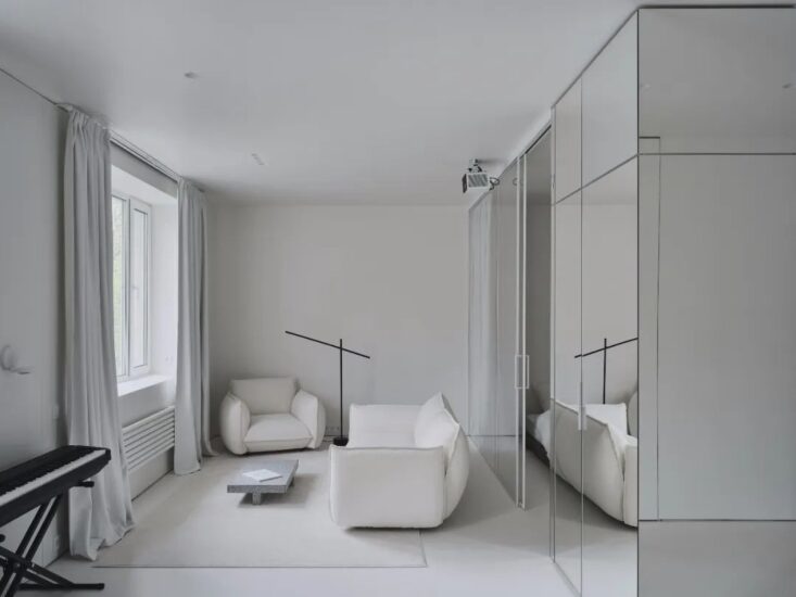 A77｜55㎡，白色極簡小公寓！