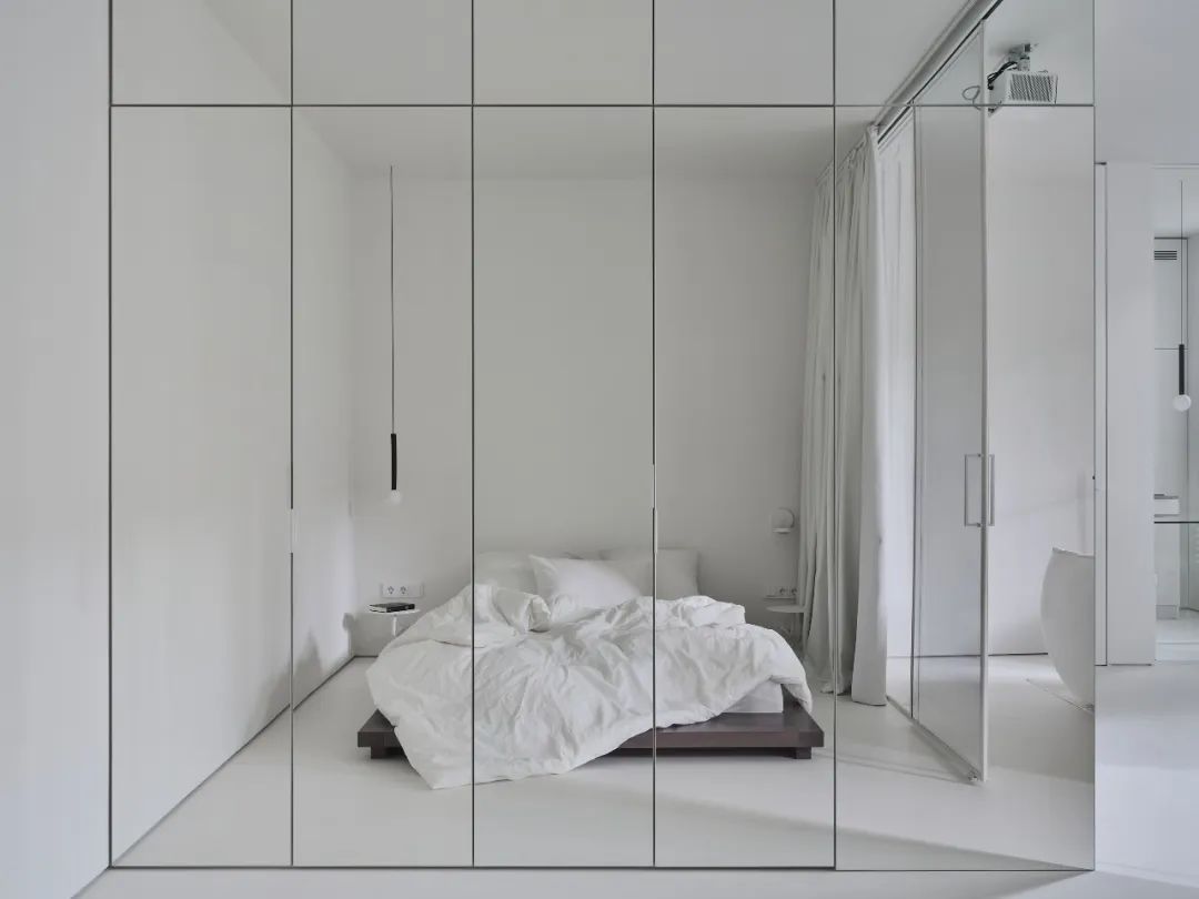 A77,公寓設計,公寓設計案例,55㎡,極簡風格,小公寓,極簡主義,白色極簡