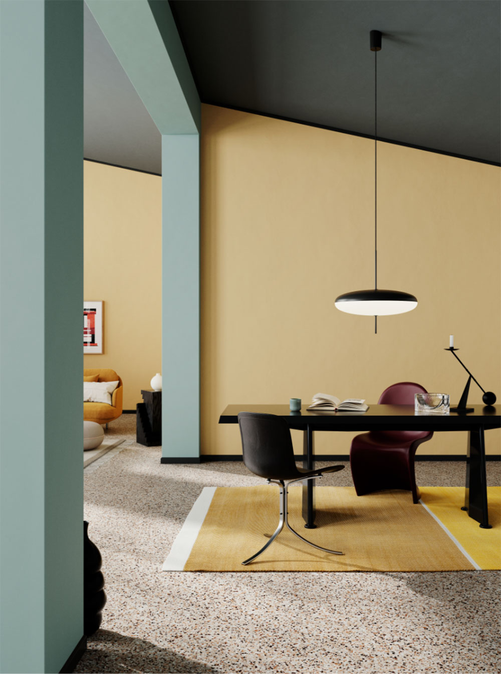 Notes,原創塗料設計,色彩設計,軟裝設計,塗料,丹麥