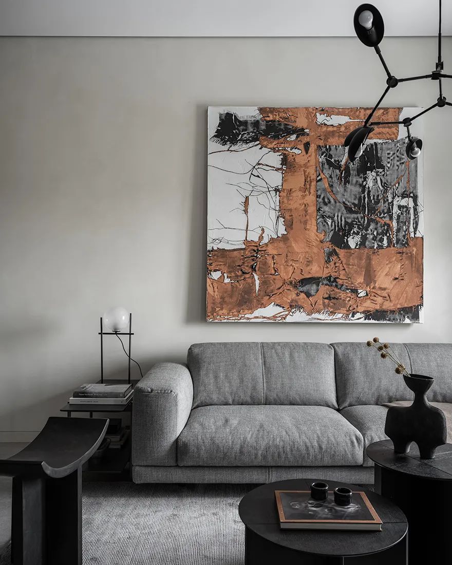 Svetlana Herzen,公寓設計,公寓設計案例,65㎡,深色係,小公寓,小公寓設計效果圖,小戶型設計,單身公寓