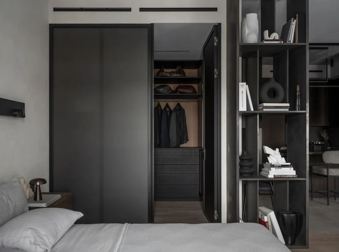 Svetlana Herzen,公寓設計,公寓設計案例,65㎡,深色係,小公寓,小公寓設計效果圖,小戶型設計,單身公寓