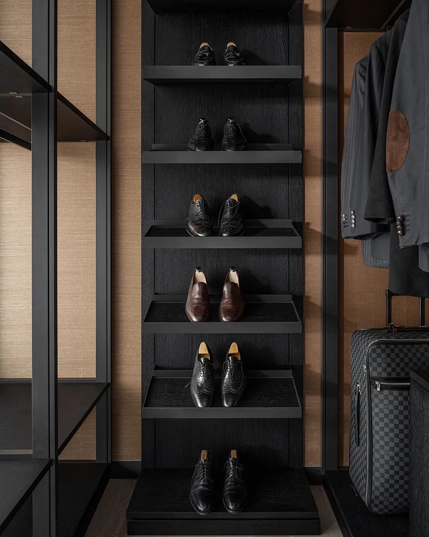 Svetlana Herzen,公寓設計,公寓設計案例,65㎡,深色係,小公寓,小公寓設計效果圖,小戶型設計,單身公寓