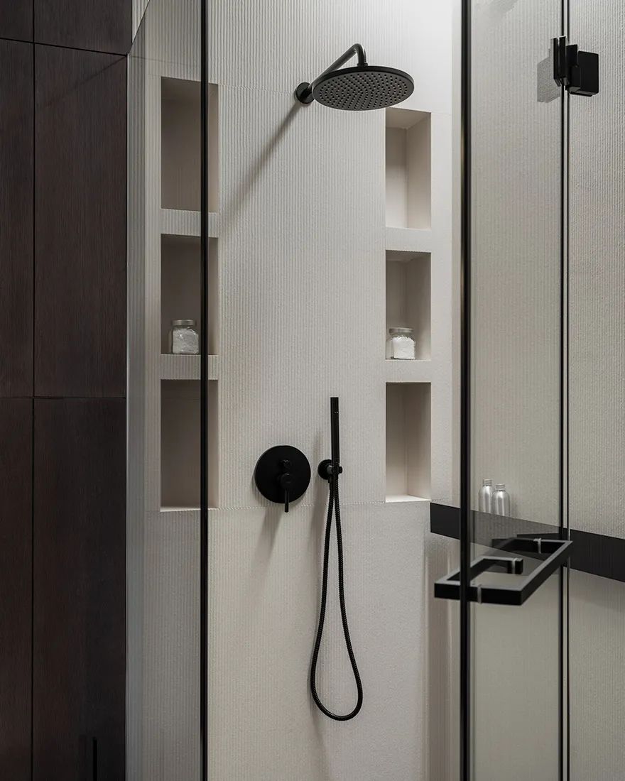 Svetlana Herzen,公寓設計,公寓設計案例,65㎡,深色係,小公寓,小公寓設計效果圖,小戶型設計,單身公寓