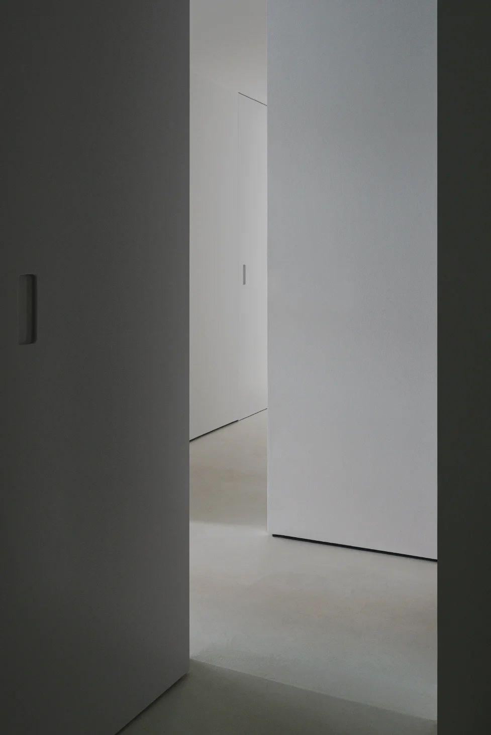 極簡公寓設計案例,公寓設計,極簡主義,國外極簡風格公寓設計,Deza Setien,馬德裏,原木色+白色,公寓設計方案,135㎡