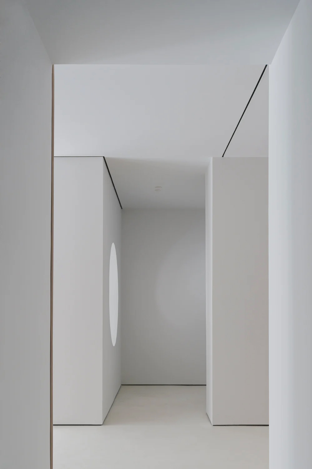 極簡公寓設計案例,公寓設計,極簡主義,國外極簡風格公寓設計,Deza Setien,馬德裏,原木色+白色,公寓設計方案,135㎡