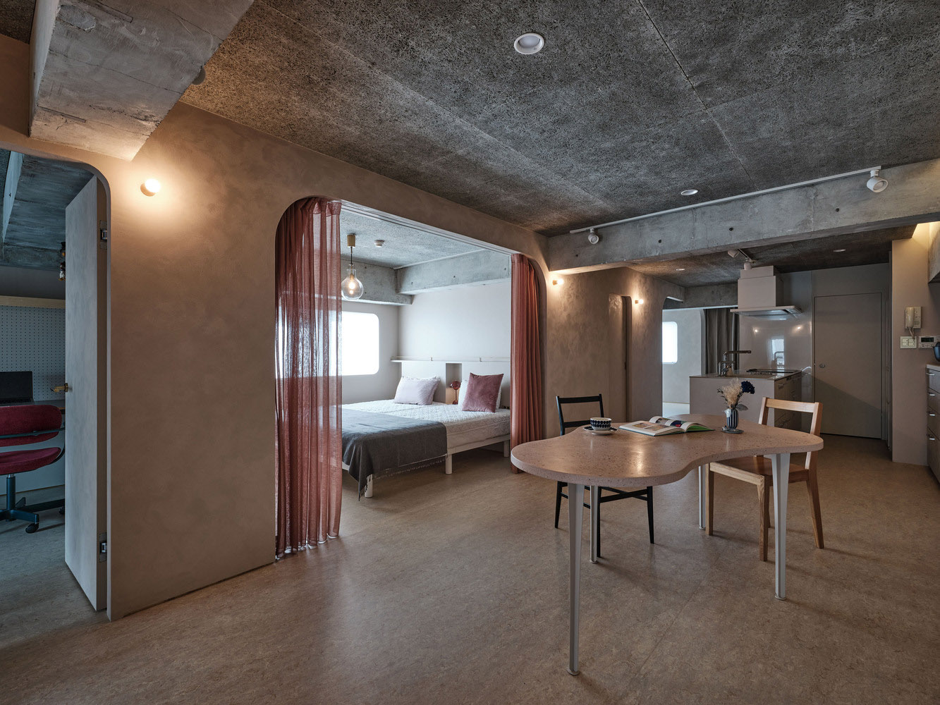 HAMS and, Studio,公寓設計,公寓設計案例,80㎡,公寓改造,日本,東京,公寓翻新改造