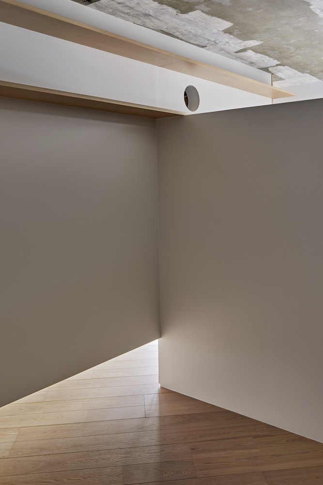 Hiroyasu Imai,公寓設計,公寓設計案例,65㎡,公寓改造,日本,鬆戶,公寓翻新改造,混凝土,原木色