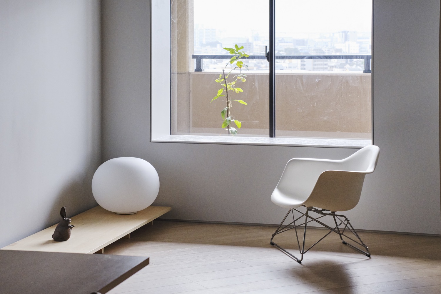 Hiroyasu Imai,公寓設計,公寓設計案例,65㎡,公寓改造,日本,鬆戶,公寓翻新改造,混凝土,原木色