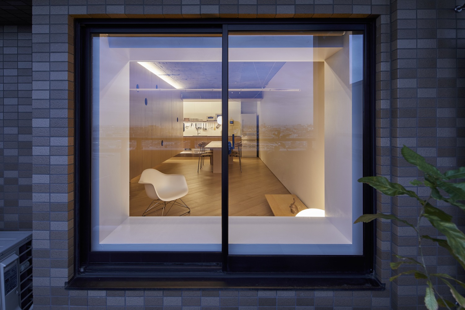 Hiroyasu Imai,公寓設計,公寓設計案例,65㎡,公寓改造,日本,鬆戶,公寓翻新改造,混凝土,原木色