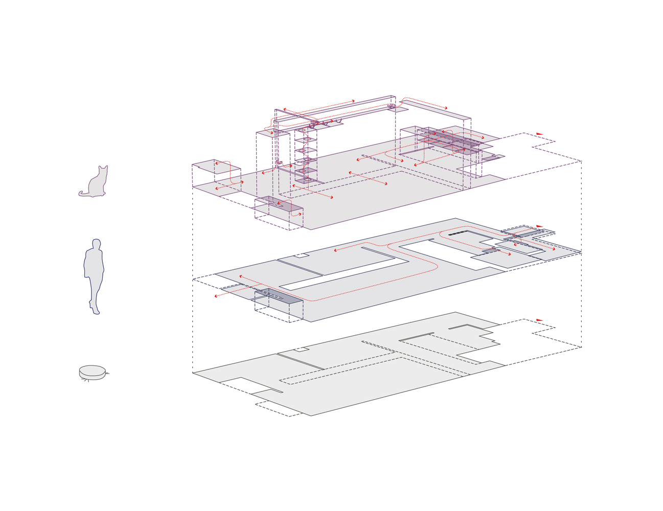 Hiroyasu Imai,公寓設計,公寓設計案例,65㎡,公寓改造,日本,鬆戶,公寓翻新改造,混凝土,原木色