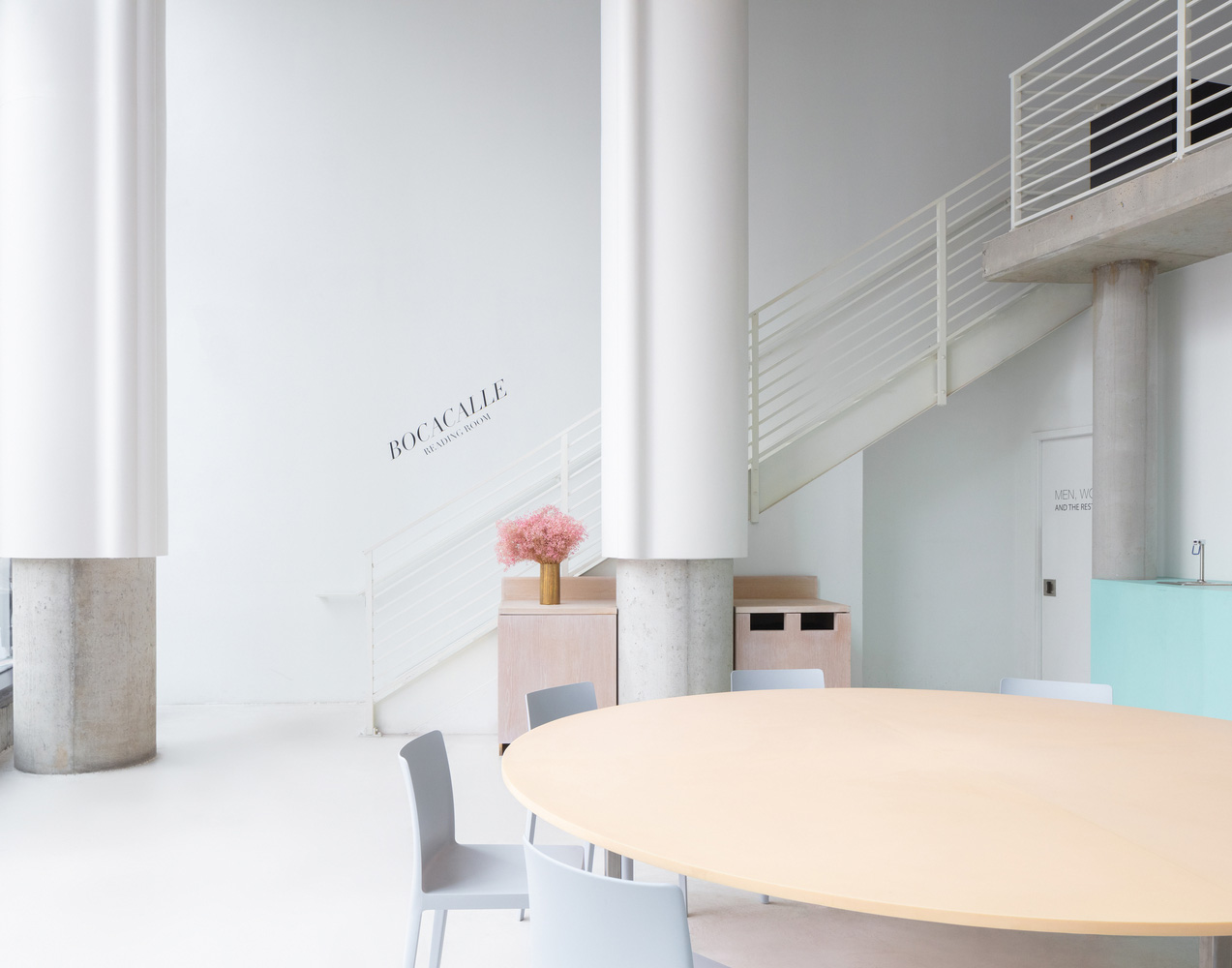 Inaba Williams Architects，咖啡廳設計，美術館設計，美國，極簡風格咖啡廳，咖啡店設計案例