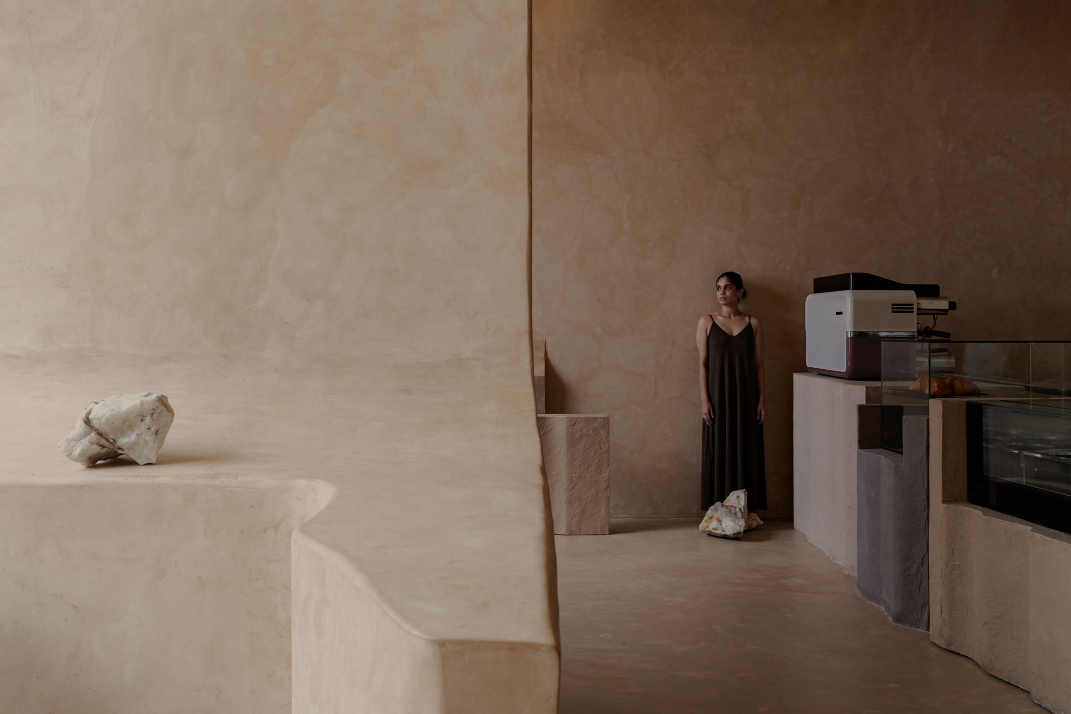 Kaviar Collaborative,印度,咖啡廳設計方案,咖啡廳裝修,孟買,咖啡店設計,冰激淩店,AFFOGATO 咖啡和冰淇淋店