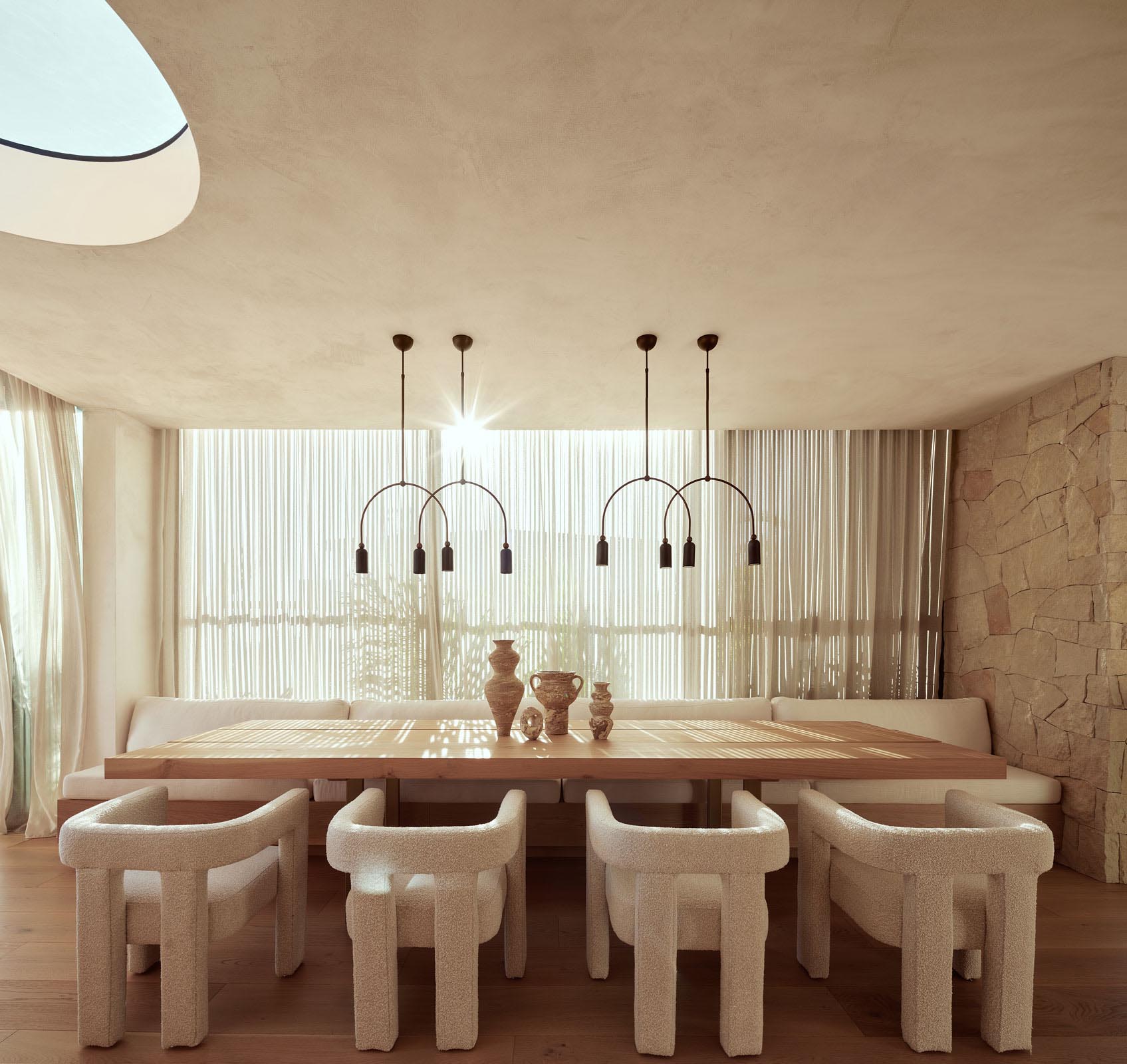 Paul Clout Design,別墅設計案例,別墅設計方案,海景別墅,澳大利亞,微水泥,暖色調