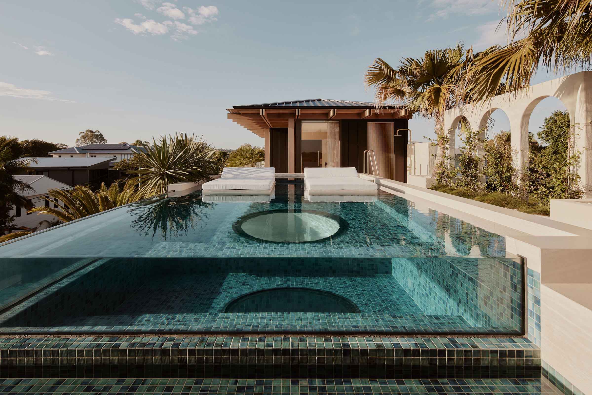 Paul Clout Design,別墅設計案例,別墅設計方案,海景別墅,澳大利亞,微水泥,暖色調