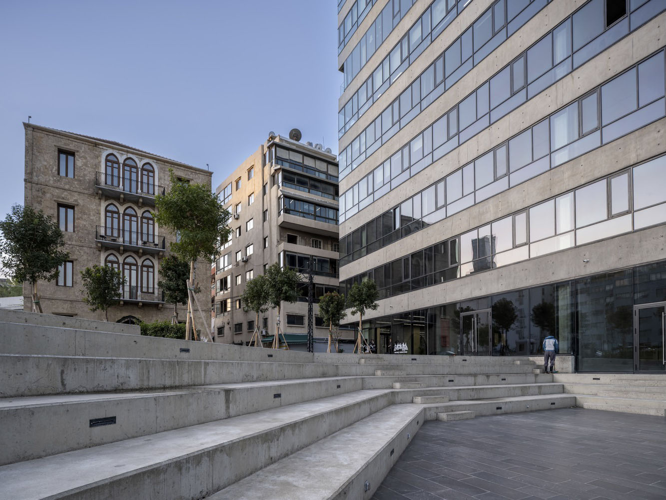 PARALX,黎巴嫩,貝魯特,商業綜合體設計案例,辦公樓設計方案,教堂改造設計,聖喬治教堂