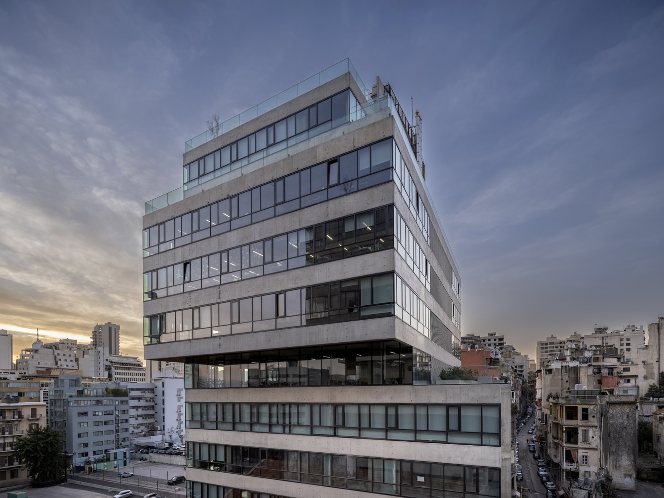 PARALX,黎巴嫩,貝魯特,商業綜合體設計案例,辦公樓設計方案,教堂改造設計,聖喬治教堂