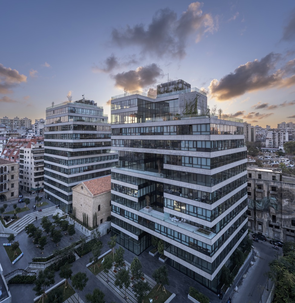 PARALX,黎巴嫩,貝魯特,商業綜合體設計案例,辦公樓設計方案,教堂改造設計,聖喬治教堂