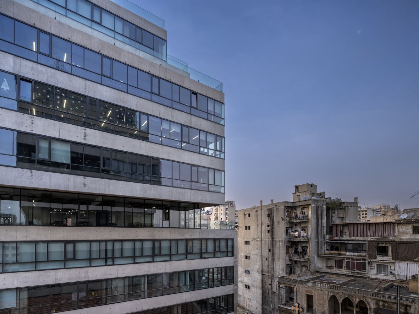 PARALX,黎巴嫩,貝魯特,商業綜合體設計案例,辦公樓設計方案,教堂改造設計,聖喬治教堂