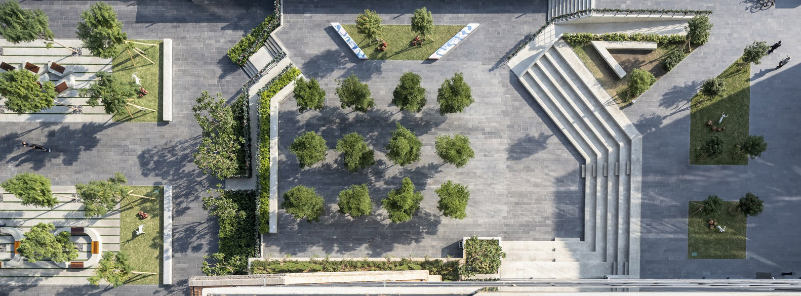 PARALX,黎巴嫩,貝魯特,商業綜合體設計案例,辦公樓設計方案,教堂改造設計,聖喬治教堂