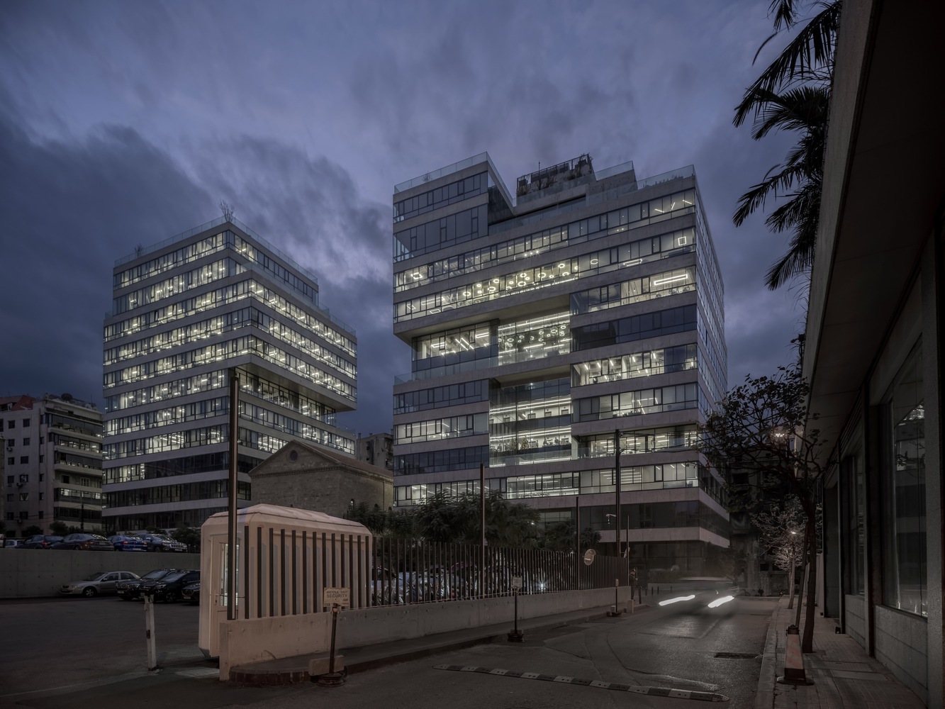 PARALX,黎巴嫩,貝魯特,商業綜合體設計案例,辦公樓設計方案,教堂改造設計,聖喬治教堂