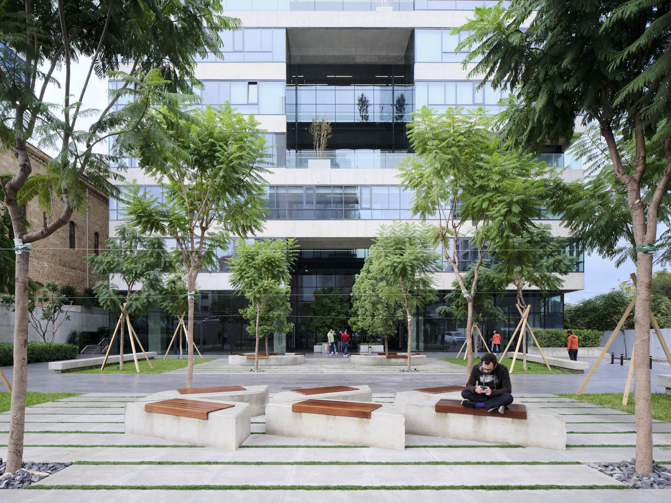 PARALX,黎巴嫩,貝魯特,商業綜合體設計案例,辦公樓設計方案,教堂改造設計,聖喬治教堂