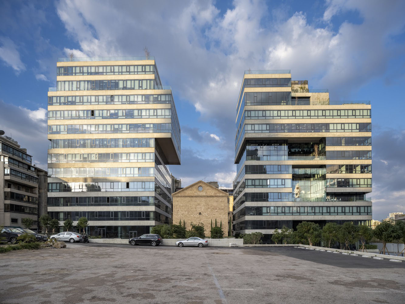 PARALX,黎巴嫩,貝魯特,商業綜合體設計案例,辦公樓設計方案,教堂改造設計,聖喬治教堂