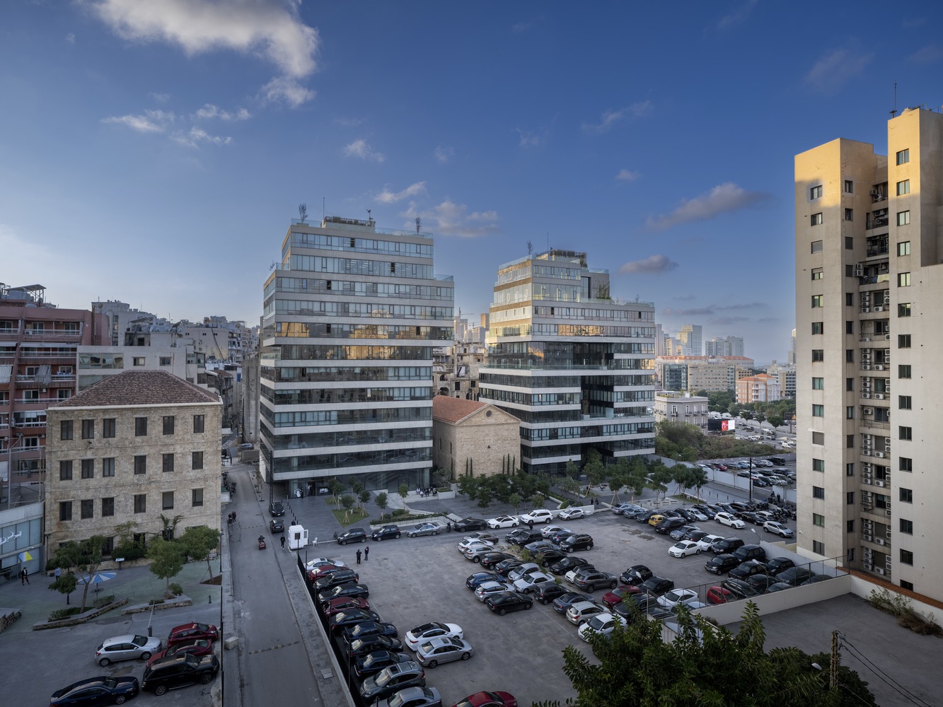 PARALX,黎巴嫩,貝魯特,商業綜合體設計案例,辦公樓設計方案,教堂改造設計,聖喬治教堂