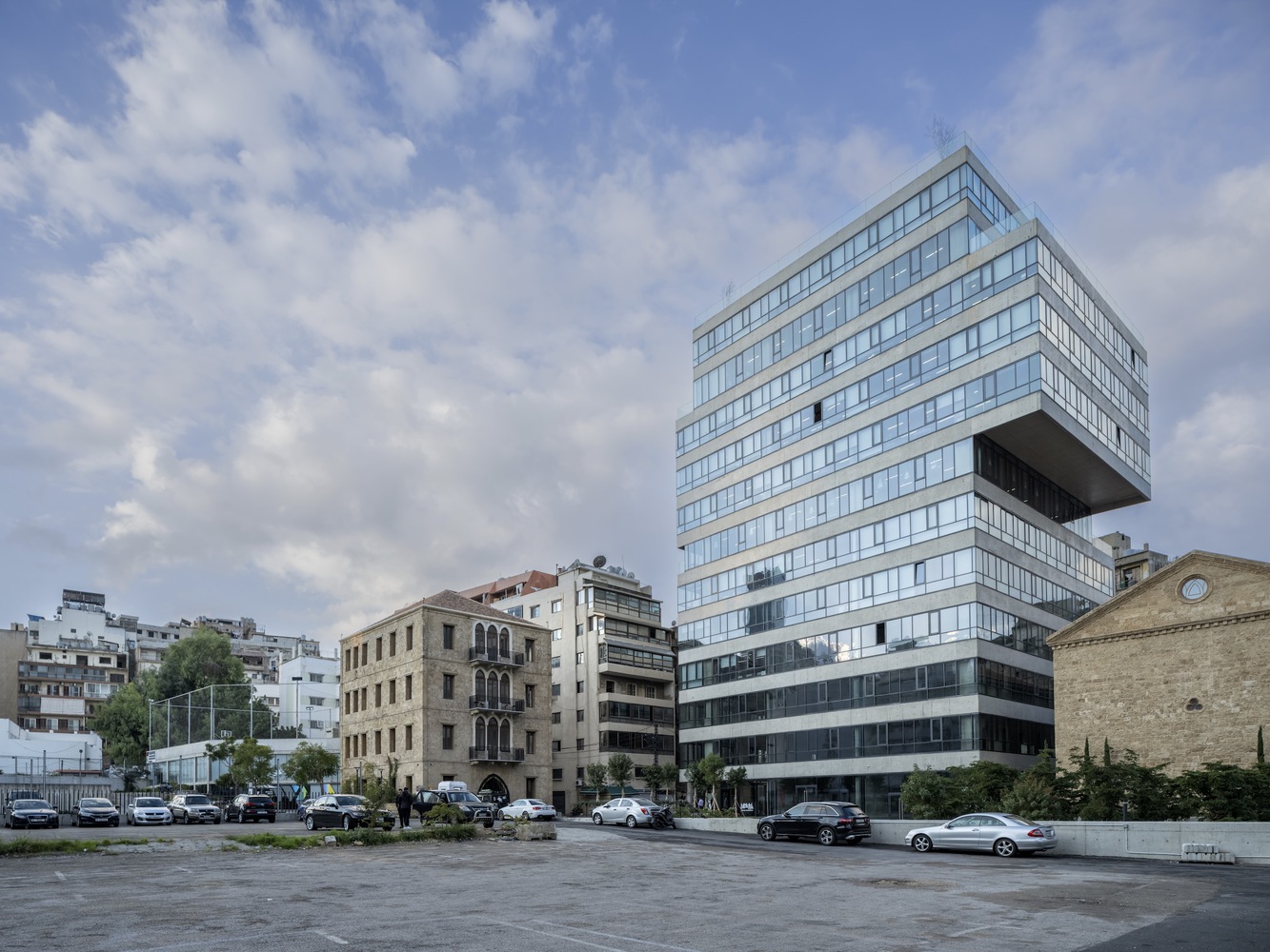 PARALX,黎巴嫩,貝魯特,商業綜合體設計案例,辦公樓設計方案,教堂改造設計,聖喬治教堂