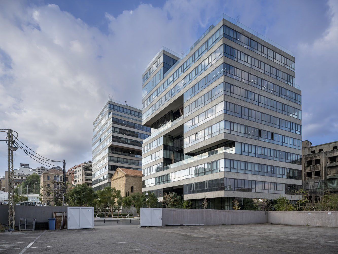 PARALX,黎巴嫩,貝魯特,商業綜合體設計案例,辦公樓設計方案,教堂改造設計,聖喬治教堂