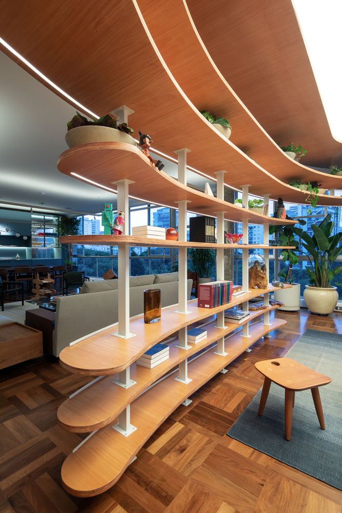 巴西,SuperLimão,大平層設計,住宅設計案例,住宅設計方案,350㎡,現代風格住宅設計,住宅設計,家裝設計