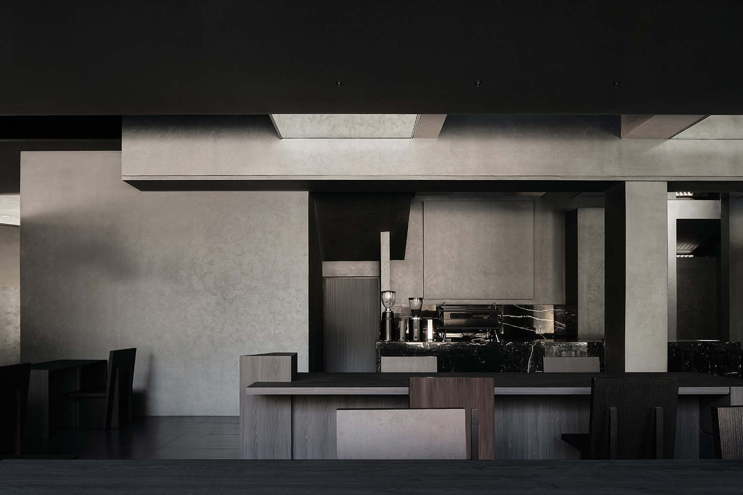 咖啡廳設計方案,咖啡廳裝修,咖啡店設計,創意咖啡廳設計,餐廳設計,輕食餐廳設計,安徽滁州,Apes World Coffee,止向設計