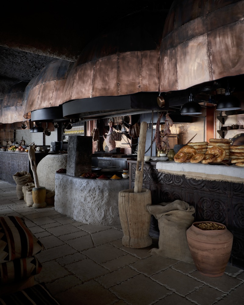 餐廳設計,餐廳設計案例,餐廳設計方案,主題餐廳設計,New Almaty Architects Workshop,餐廳裝修,餐廳效果圖,休閑餐廳設計,DUNIE,哈薩克斯坦,350㎡