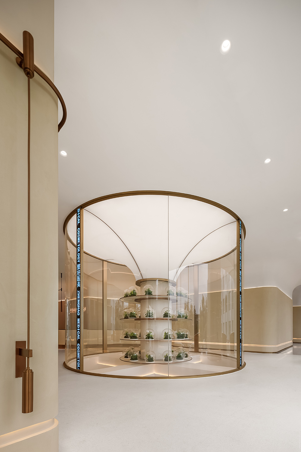 美容院設計,美容店設計,護膚店設計,美容院設計案例,醫美空間設計,醫美中心,北京,整好醫美,大觀思瑞設計