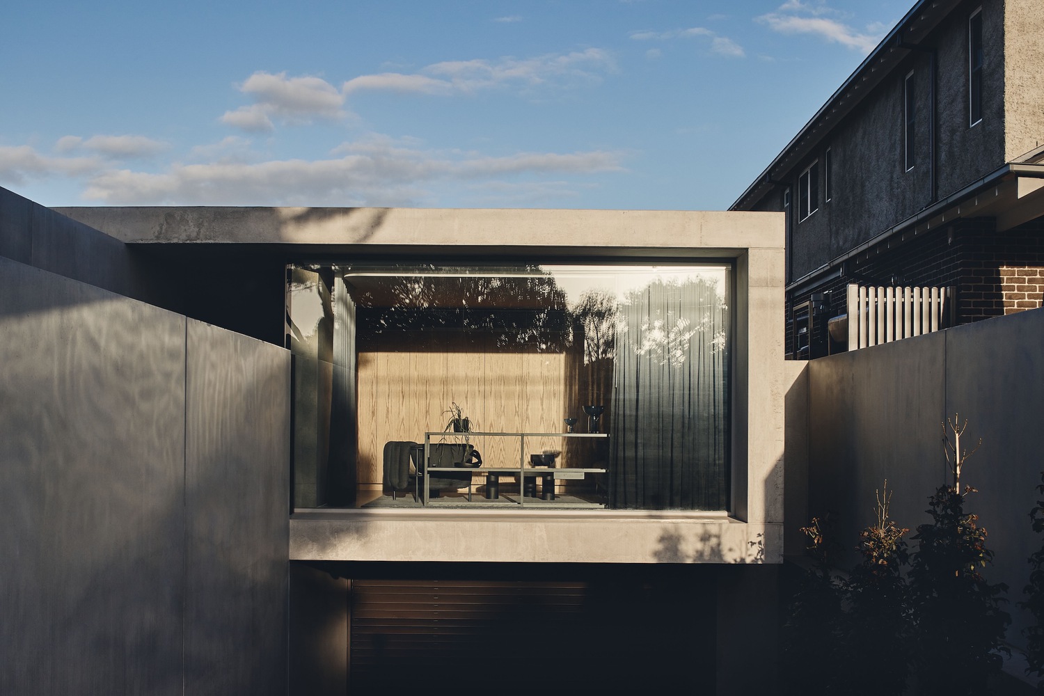 FGR Architects,別墅設計案例,別墅設計方案,澳大利亞,清水混凝土,原木色,平層別墅