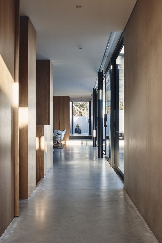 FGR Architects,別墅設計案例,別墅設計方案,澳大利亞,清水混凝土,原木色,平層別墅